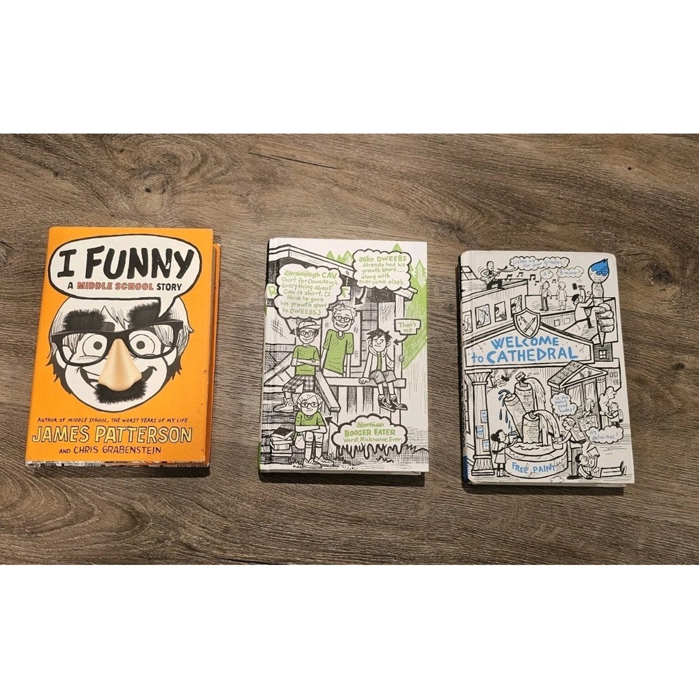 James Patterson Kids Books Lot of 3
